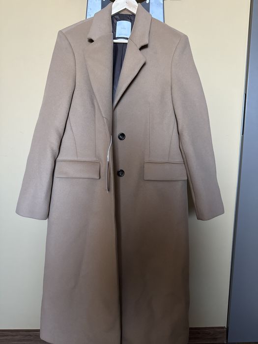 Вълнено палто Mango