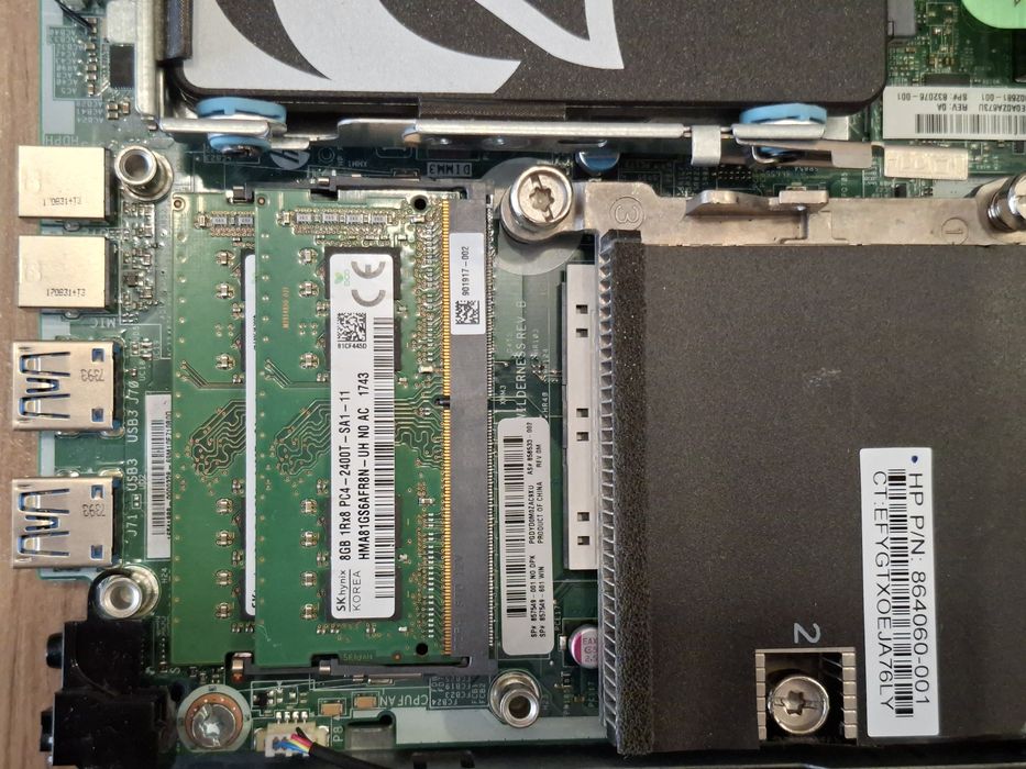 Mini PC HP EliteDesk 705 G3, AMD Quad Core PRO A10-8770E