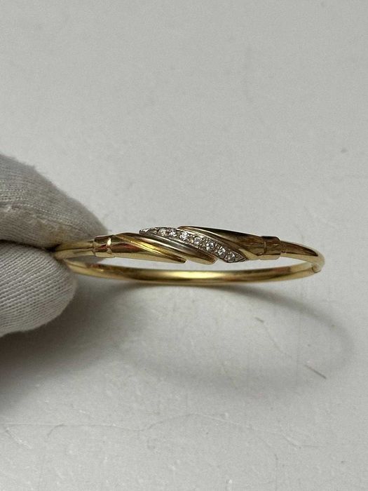 BRATARA AUR 14K - Model Bangle - Grecia - 8.6g. - 375lei/gr. !