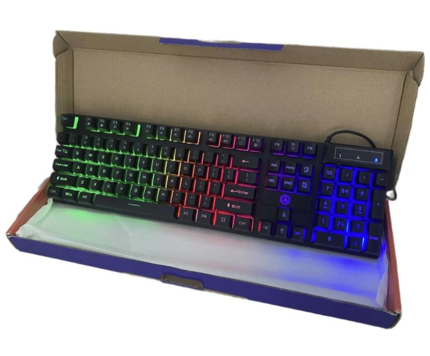 tastatură de gaming cu 104 taste