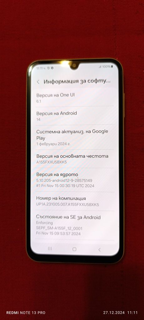 Samsung galaxy A15