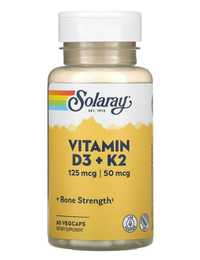vitamin D3 + K2 витамин Д3 К2  60 растительных капсул