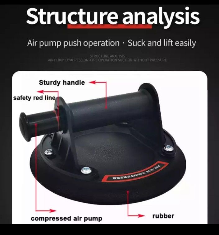 Вакуумная присоска, стеклоподъёмник на 160 кг, новый, 18000тг