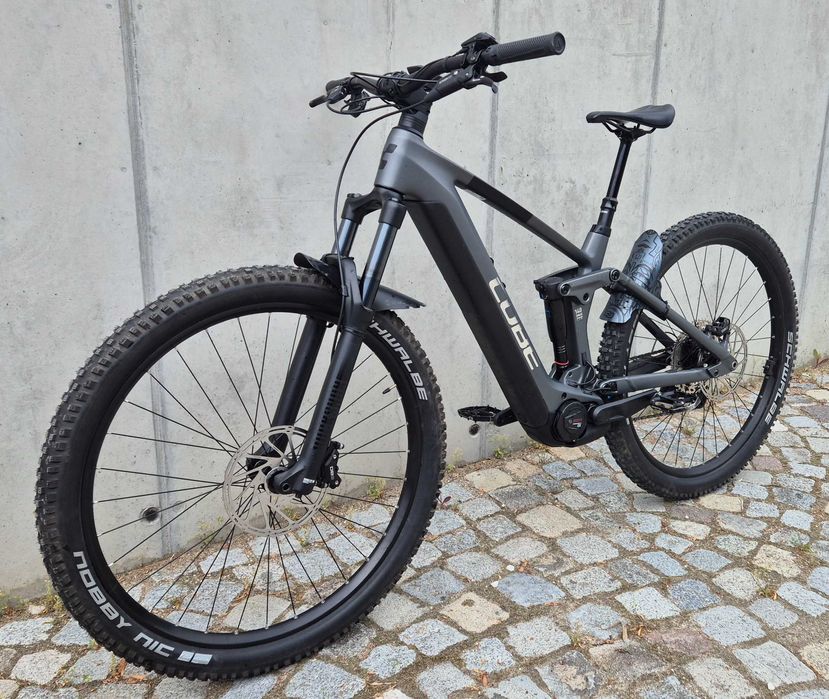 Електрически карбонов велосипед E bike CUBE STEREO 140 Race, BOSCH CX