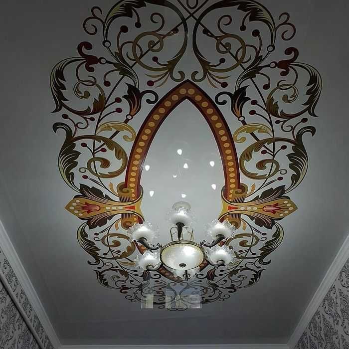 Установка Матовые Натяжные Потолки в Алматы Цена Фото Купить Натяжной