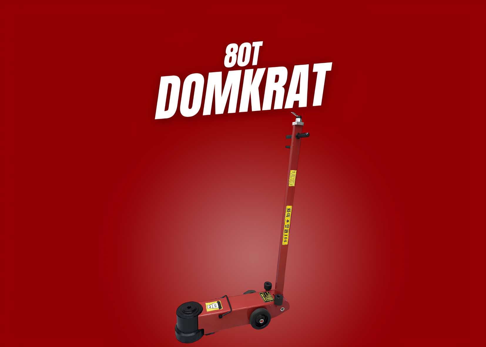 Домкрат пневмогидравлический 80Т | Domkrat | Гурузовой домкрат