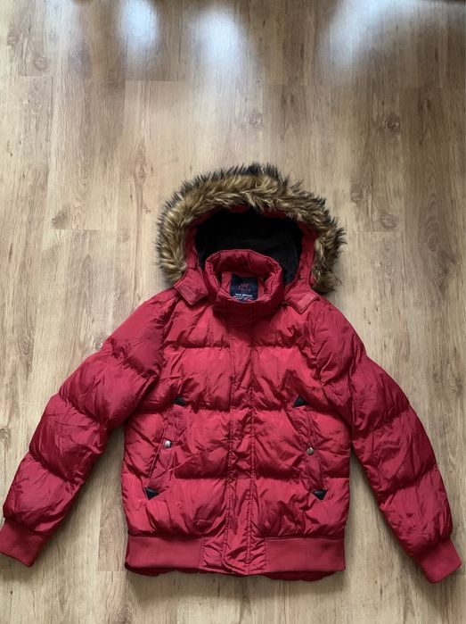 Geacă de iarnă groasă cu blăniță XL/XXL