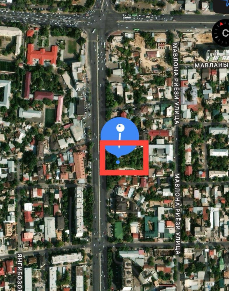 Продаётся Земля 19,3 соток Улица мирзо улугбек ор: Plov sity. 27х71