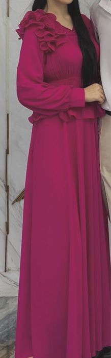 Платье макси длина