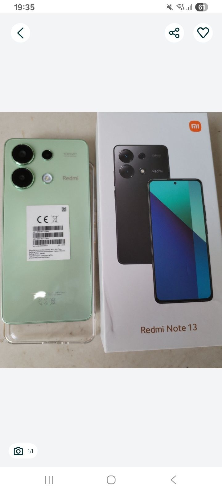 Redmi note 13 6/128GB