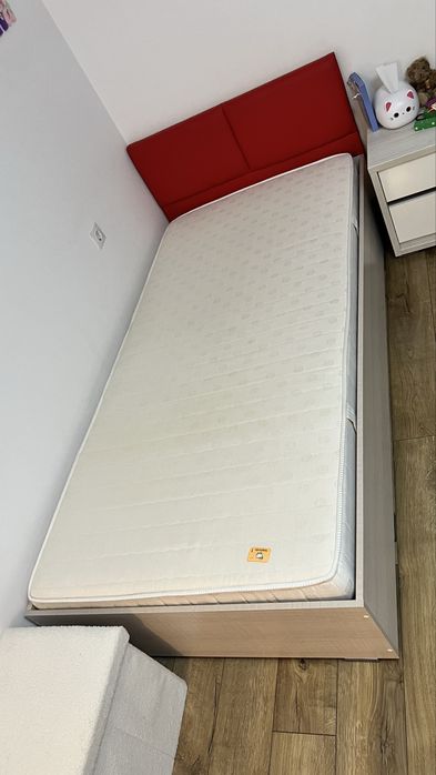 Pat dormitor 180/200 Pat o persoana 90/200 Saltea spuma memory