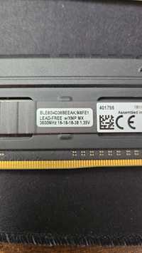 Рам Памет DDR4 16 GB 3600Mhz (2x8GB) 1 35V CL16 Като нова