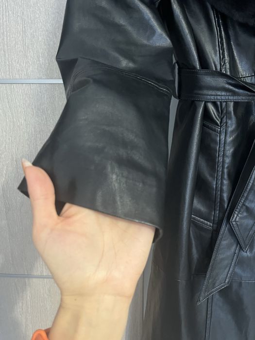 Pardesiu imitatie piele