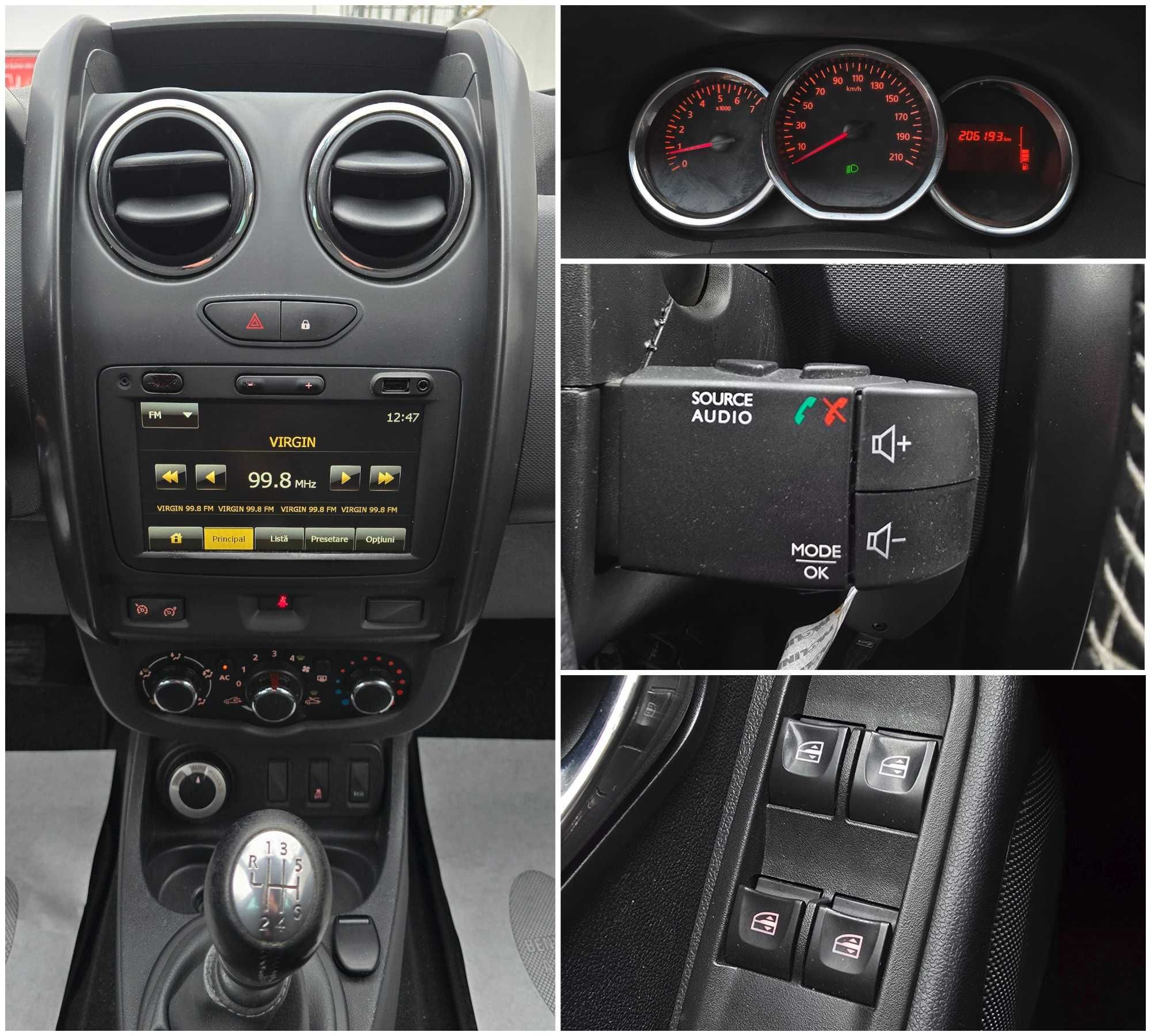 Vand/Schimb/Rate Dacia Duster 4x4 2015 1.5DCI clima pilot navi senzori