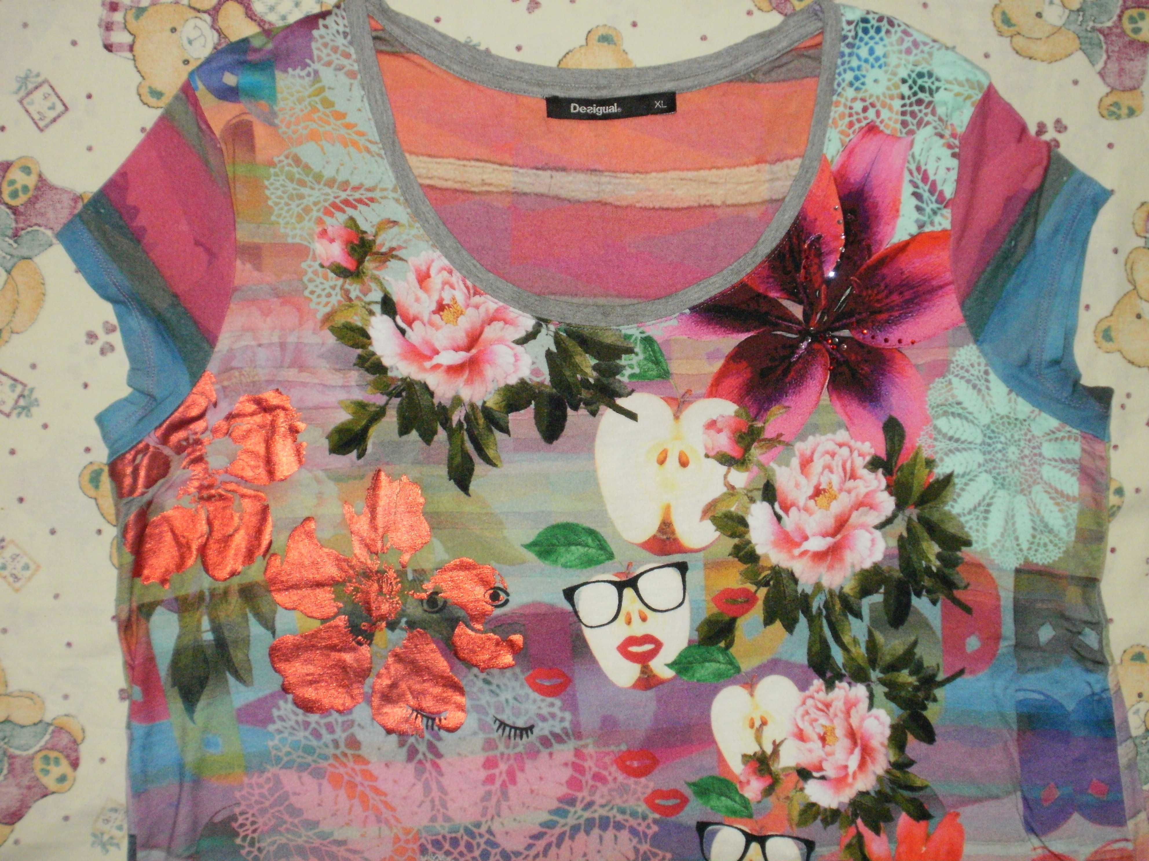 DESIGUAL оригинални нови дамски туника и блуза L/XL