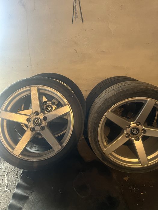 Диски Vossenы, R18, с резиной летние 245/40