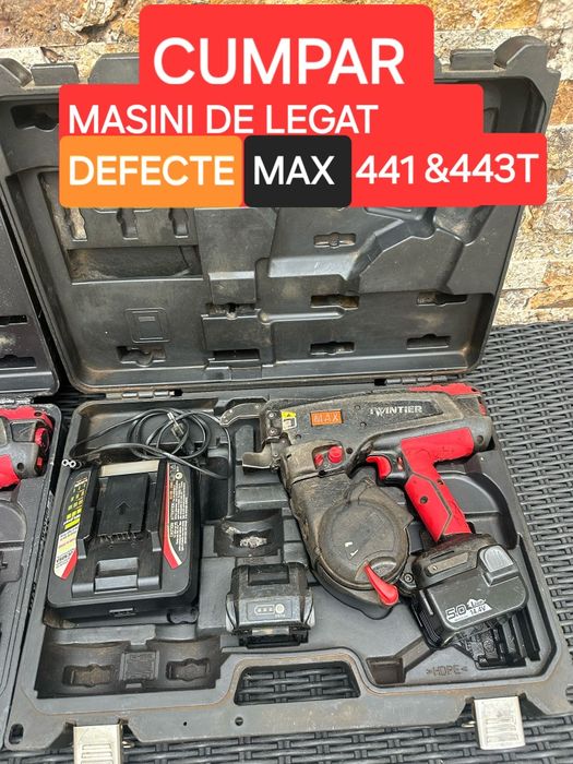 Vrei sa vinzi mașină de legat max RB 441 SAU 443T defecte, incomplete