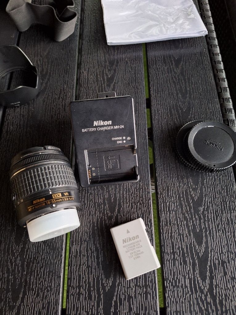 Продавам Nikon D3400 ÷2 ра батерия /чанта/