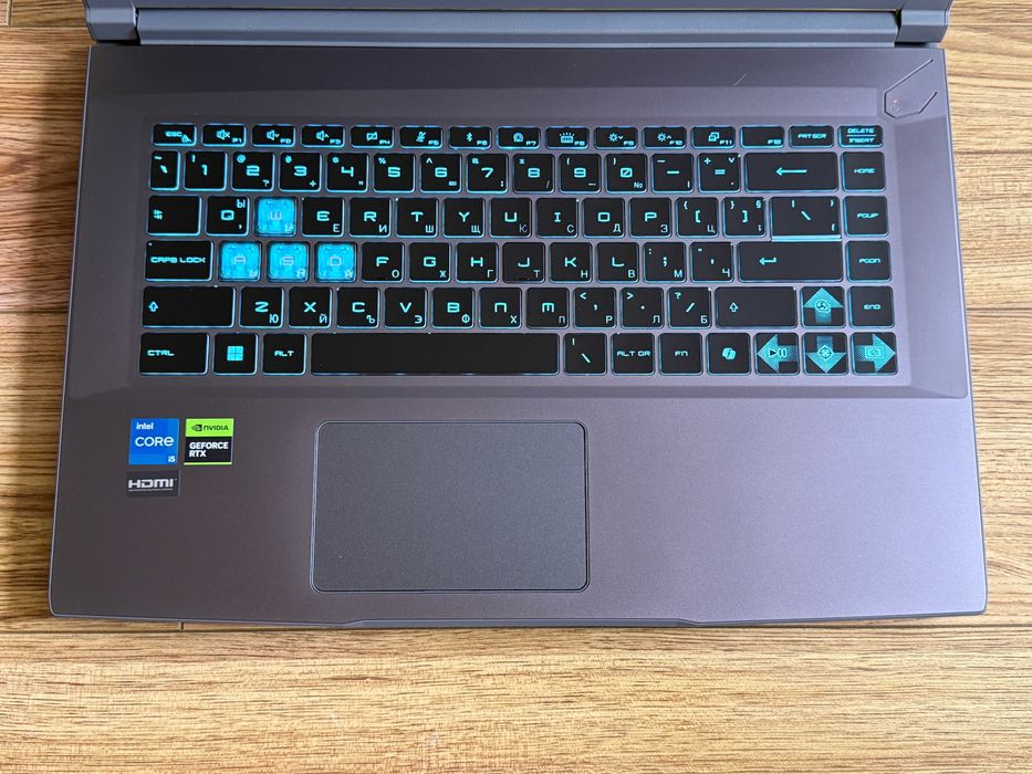 144Hz MSI Thin`Core i5-12450H/RTX 4050/16GB RAM/512GB SSD//Бат 100%