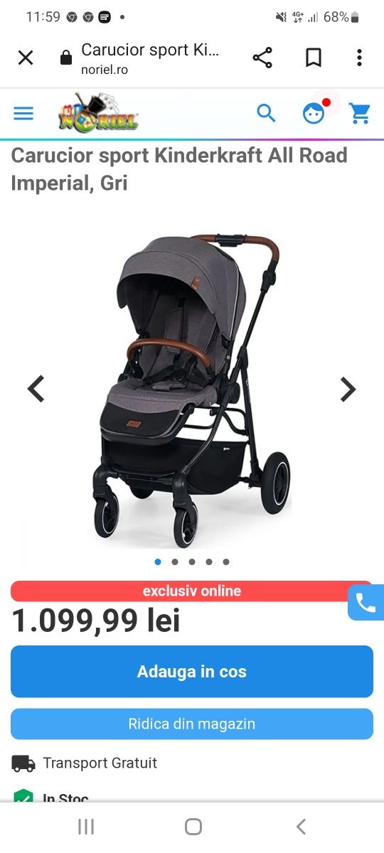 Carucior sport KinderKraft