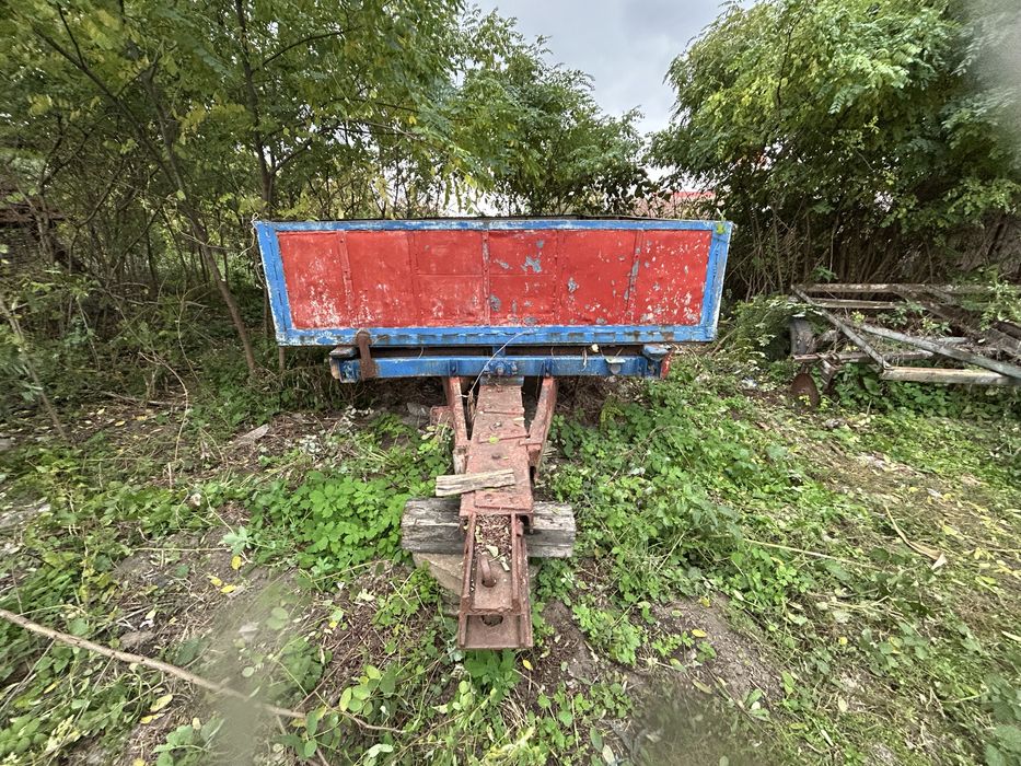 Remorca agricola pe o axa