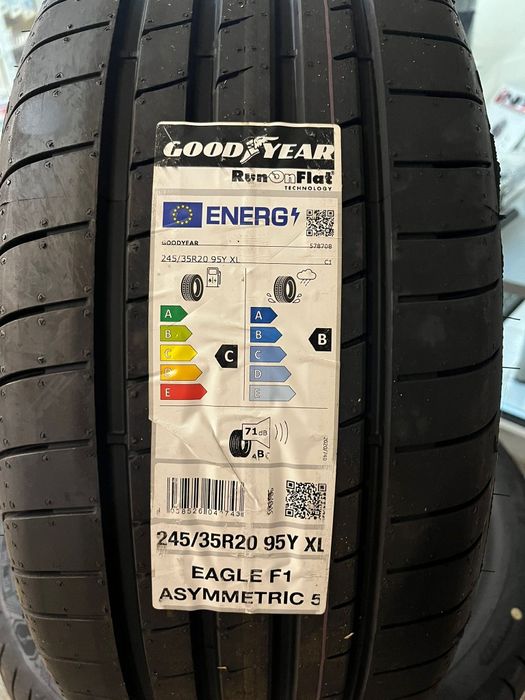 245 35 20 Goodyear DOT 2024 (2025) vara runflat NOI