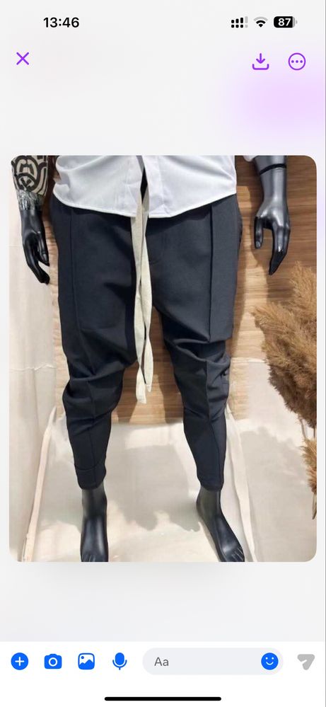Pantaloni Casual cu siret lung! Diferite modele! Calitate TOP!