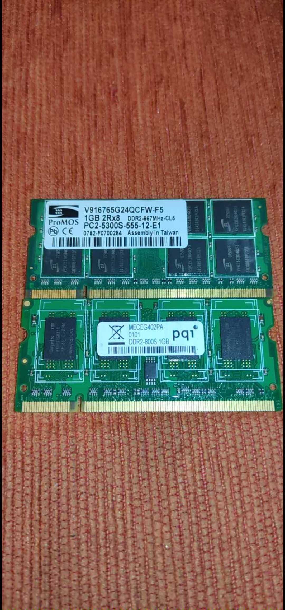 Vand  memorii laptop DDR2 perfect functionale