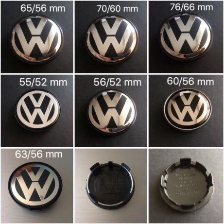 VW - set 4 capace pentru jante aliaj