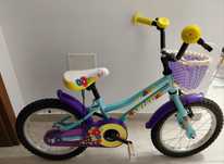 Bicicleta copii 4-6 ani DHS 16 inches Turquoise Mov