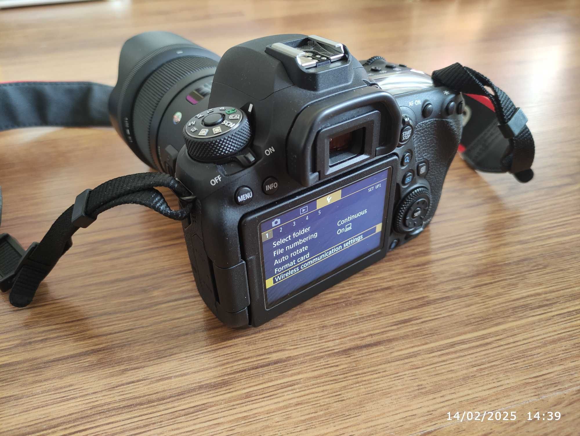 Canon 6D Mark II Нов + Sigma 35mm 1.4 Нов