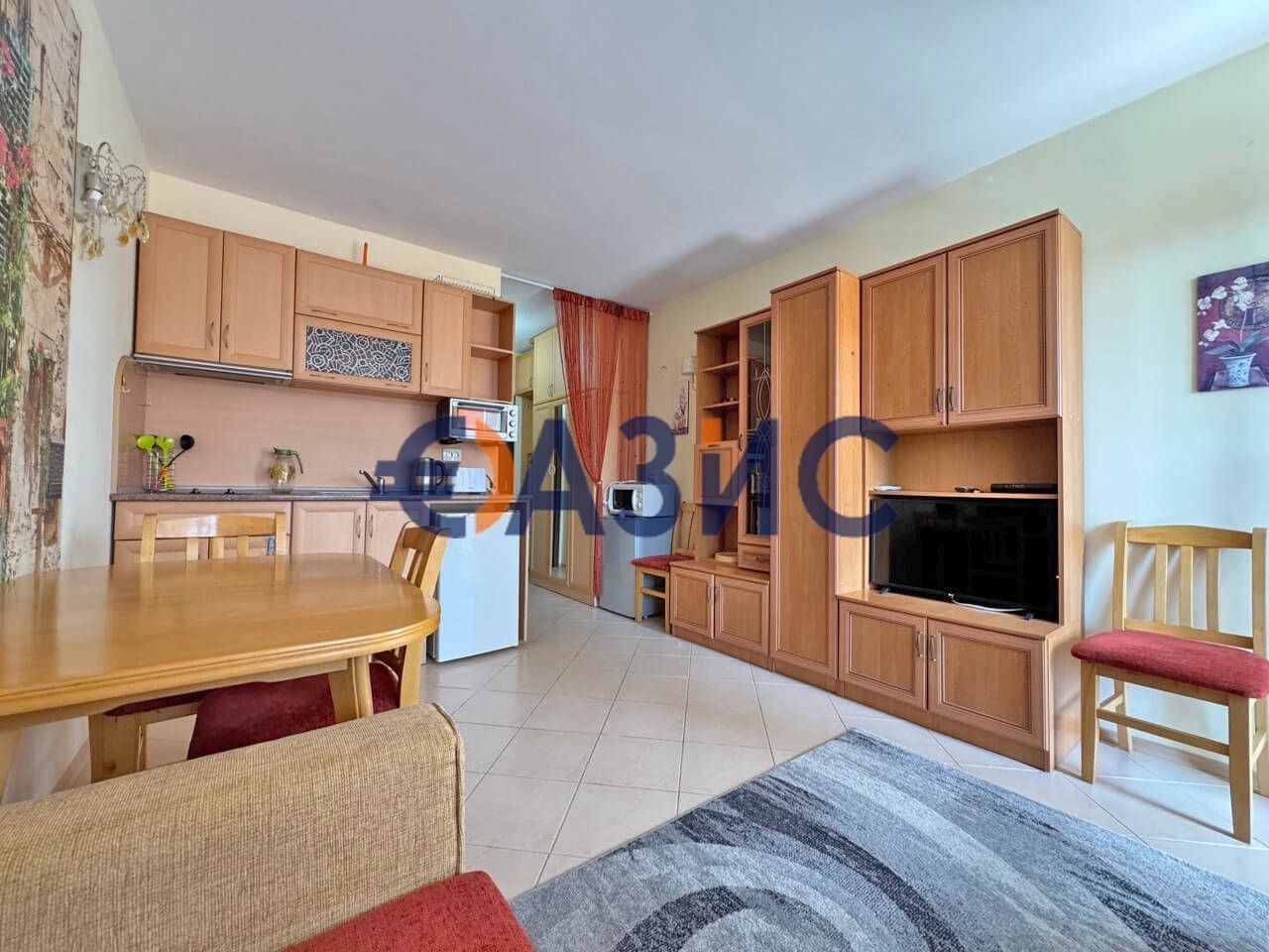 Студио в комплекс Sunset Beach 3, 42 кв.м., Слънчев бряг, България, 51