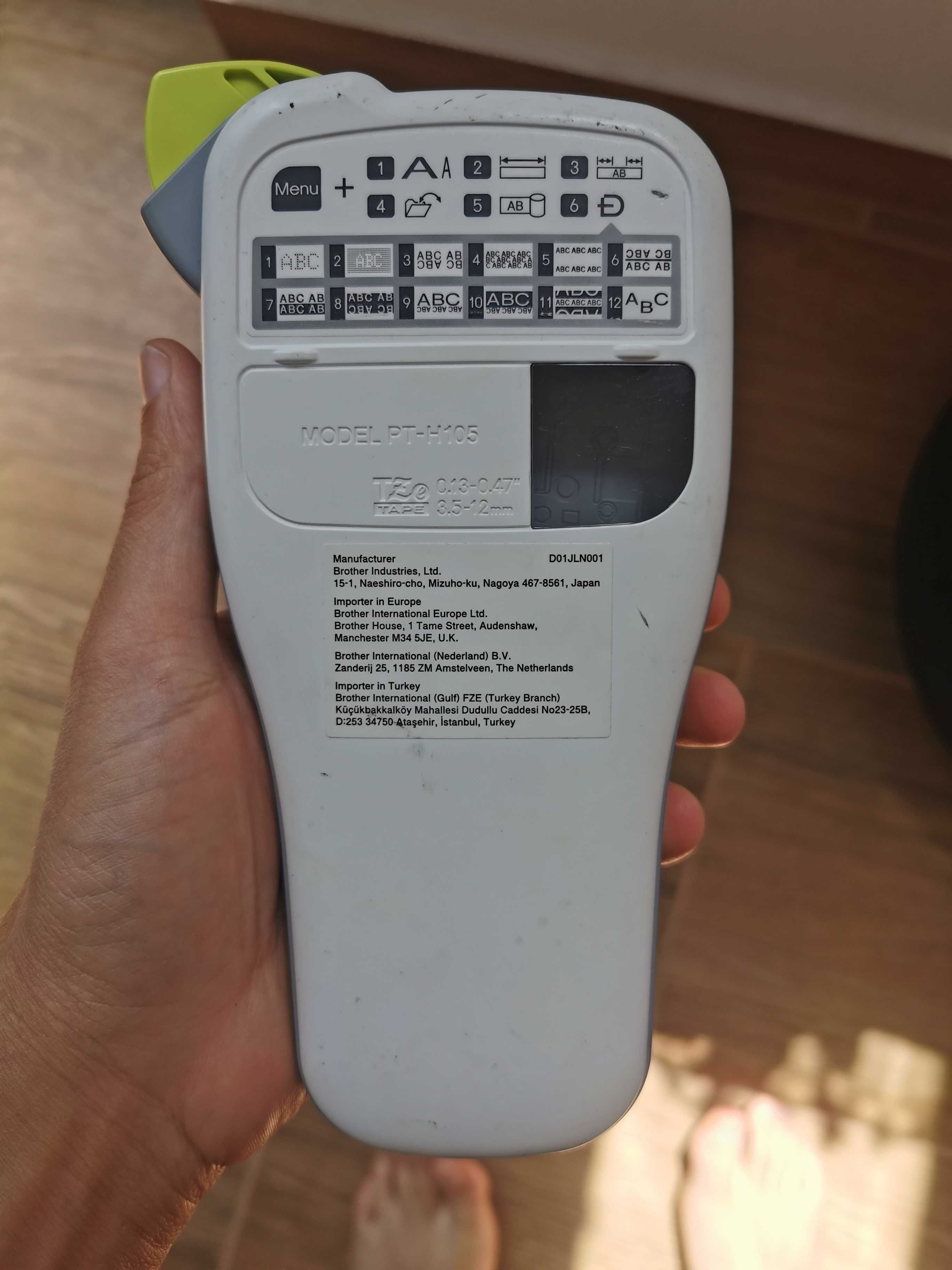 imprimanta portabila etichete brother pt-h105