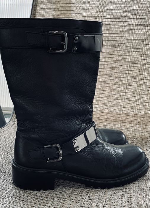 Ултрамодерни байкърски ботуши Ioannis естествена кожа