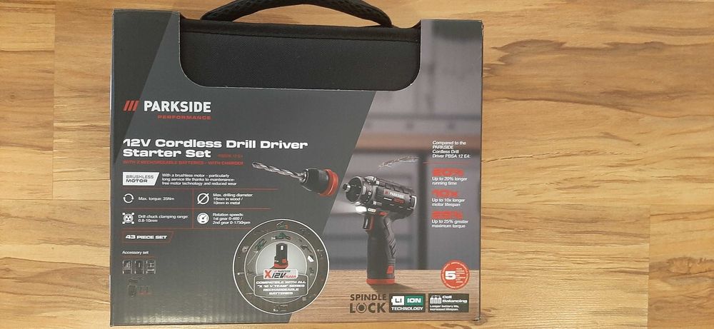 Masina de insurubat si gaurit cu acumulator PARKSIDE PBSPA 12 E4