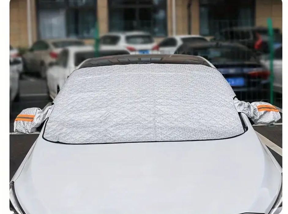 Prelata auto termica , prelata parbriz și oglinzi anti îngheț zăpadă