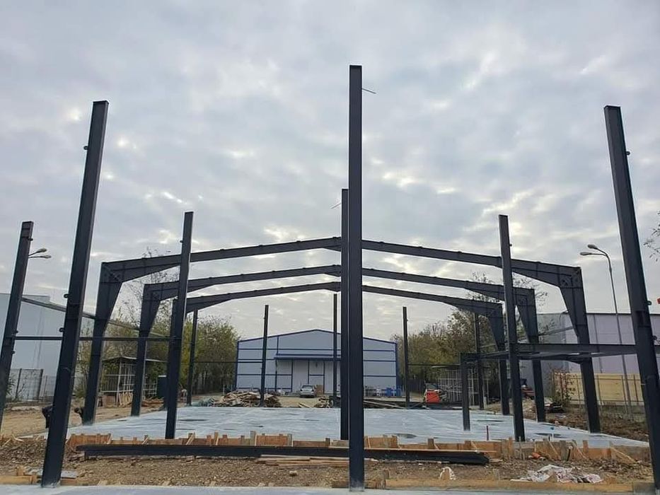 Confectionam hale metalice industriale, comerciale, birouri, etc