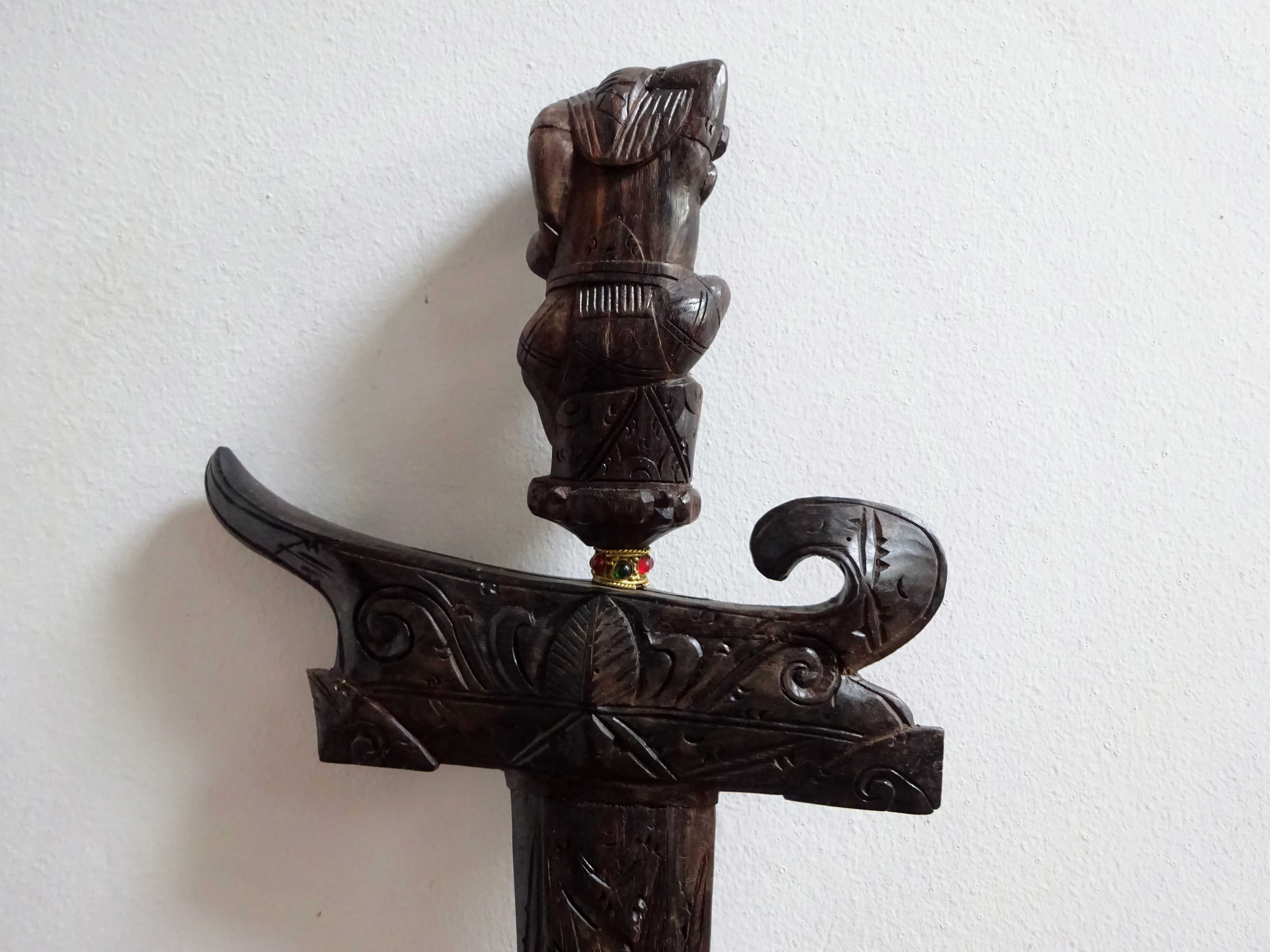 Pumnal Kris Barong traditional hindus | secol 19 | RAR