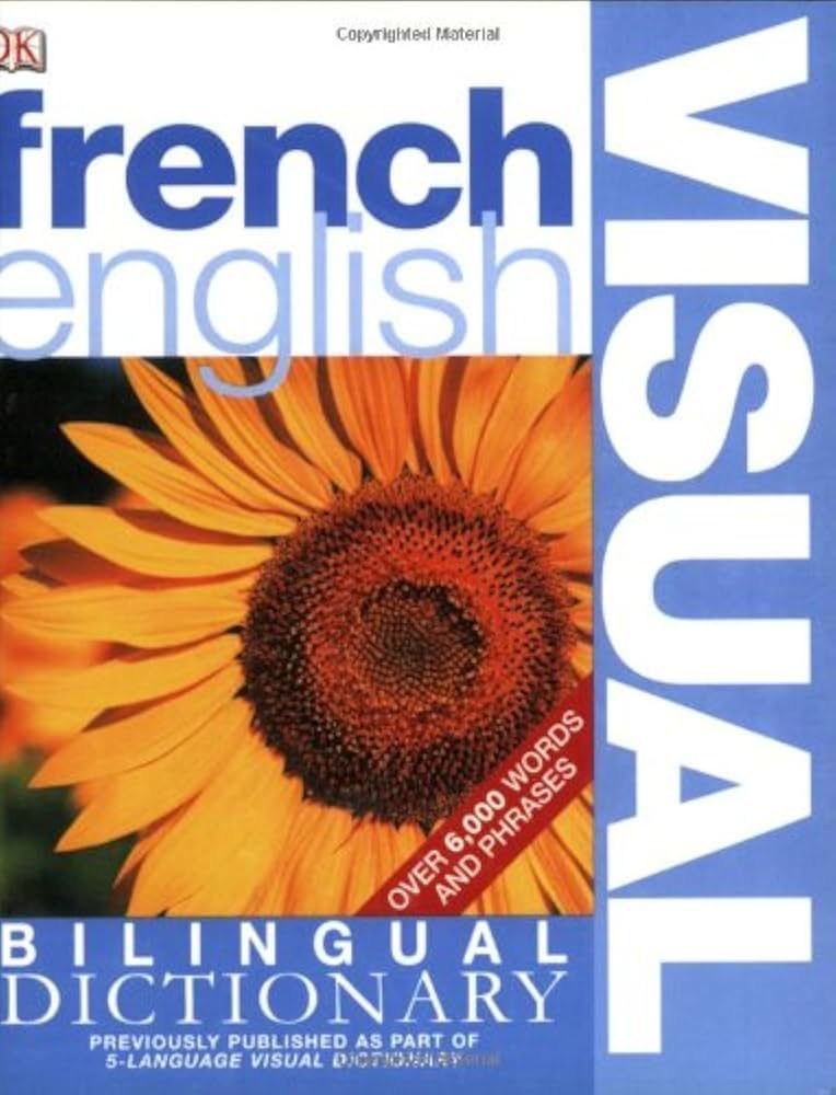 French-English Bilingual Visual Dictionary, Речник