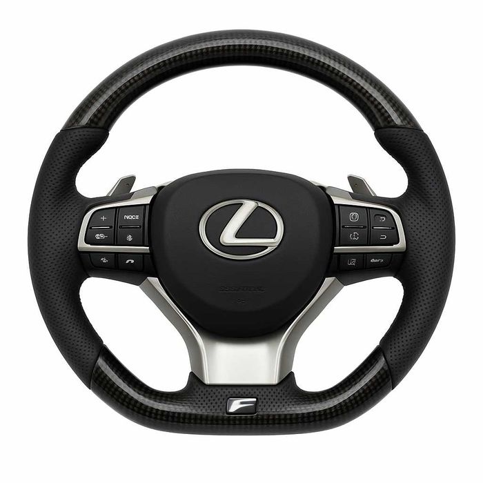 Lexus F Sport спортен волан карбон кожа IS RC GS RX NX LC