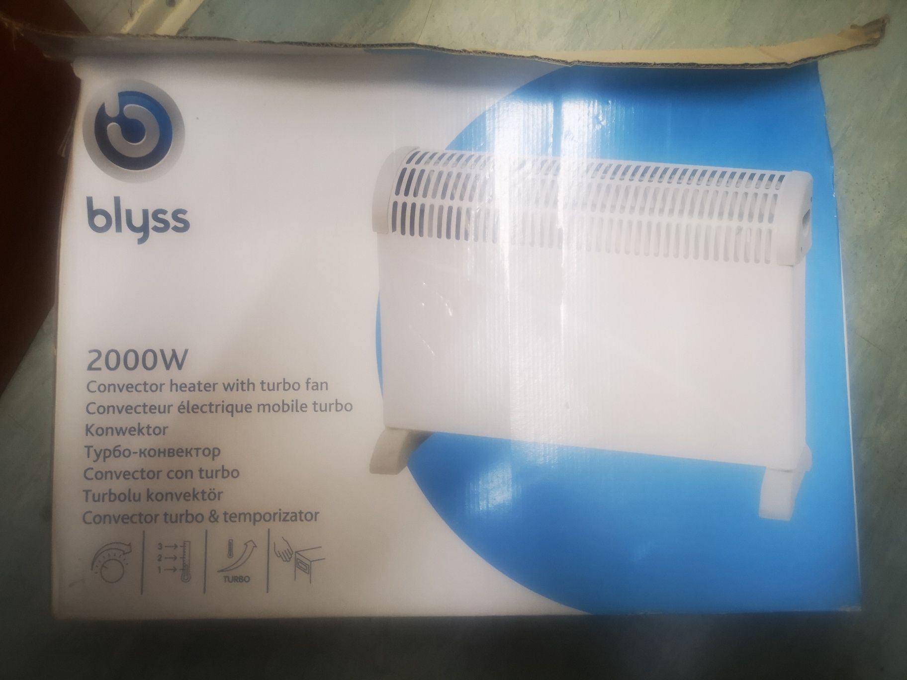 Convector blyss 2 bucăți