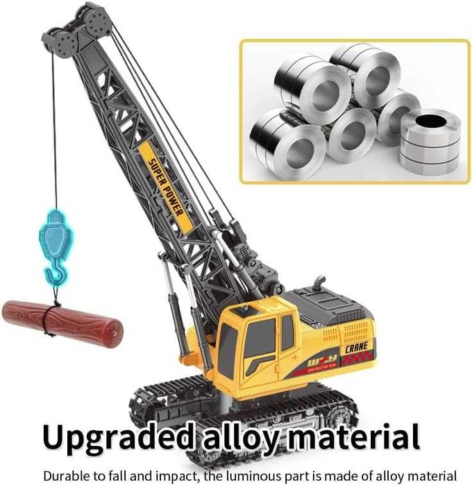 Нов Детски Строителен Кран 1:14 – Реалистичен Модел RC Играчка за деца