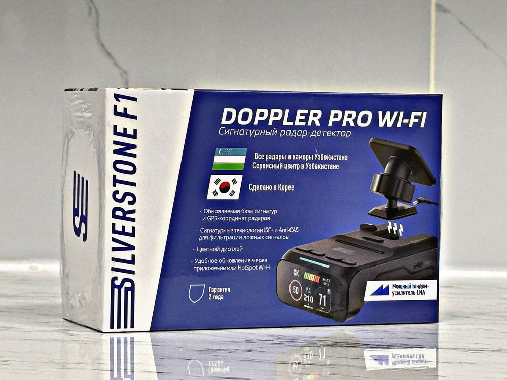 Радар-детектор SilverStone F1 DOPPLER PRO Wi-Fi(Neoline,Inspector)