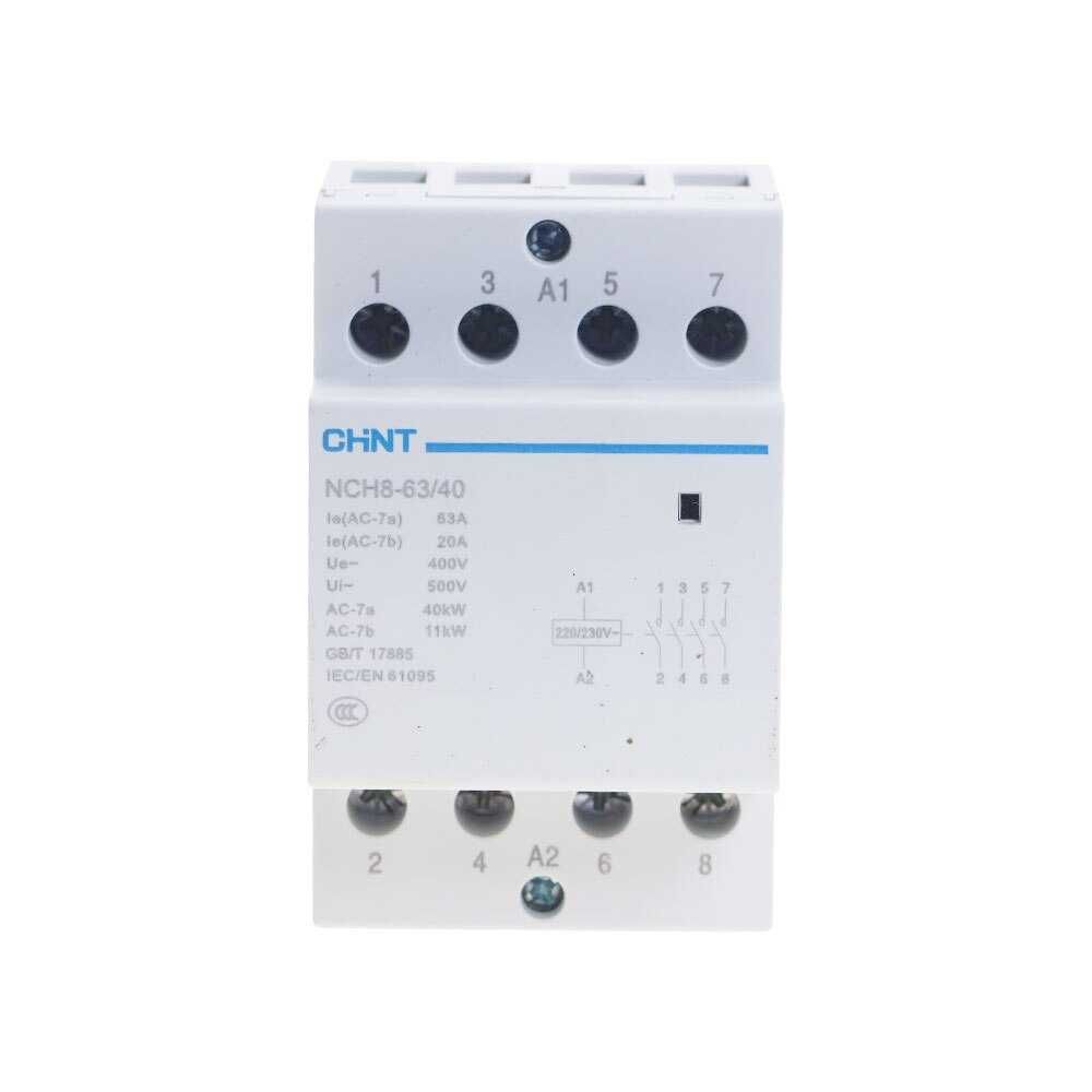 Модулен контактор CHINT NCH8-40A