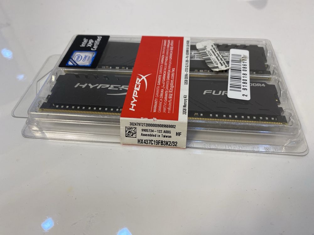 Hyperx fury 32gb 3733 19 тайминги
