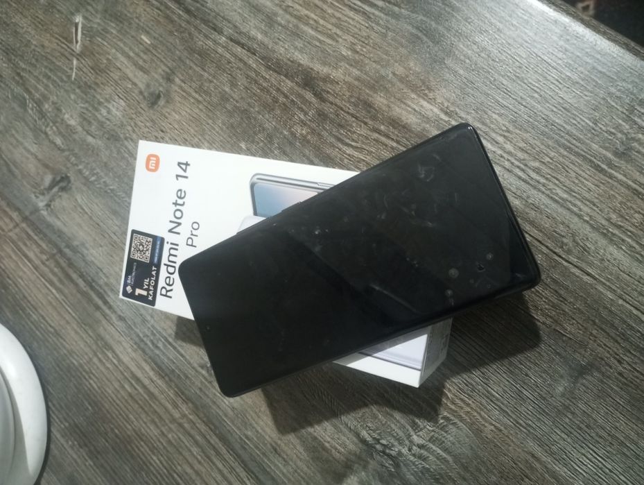 Redmi 14pro 12/256 karobka dakiment bor