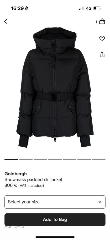 Goldbergh snowmass ново яке