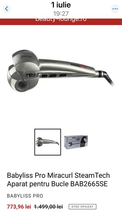 Placa Babyliss PRO Crimp 30 mm