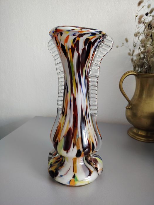 Vaza de sticla murano