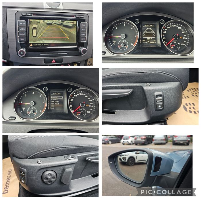 vw passat b 7 EURO 6-2013 Ventilatie Distronic Line Side Camera Keyles